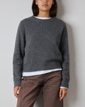 Merci - Pull Charlotte - Gris Foncé