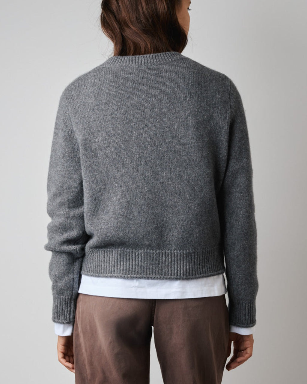 Merci - Pull Charlotte - Gris Foncé