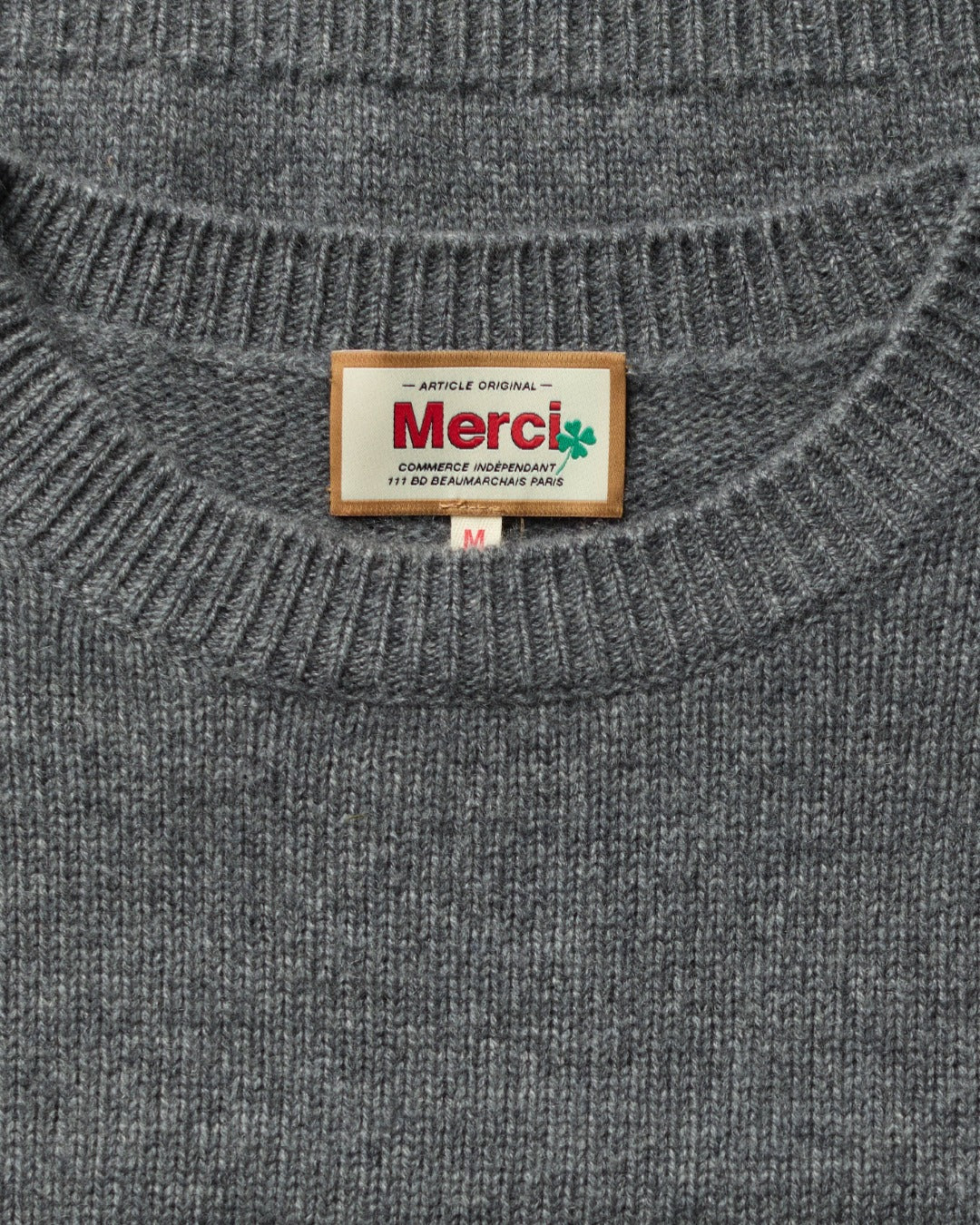 Merci - Pull Charlotte - Gris Foncé