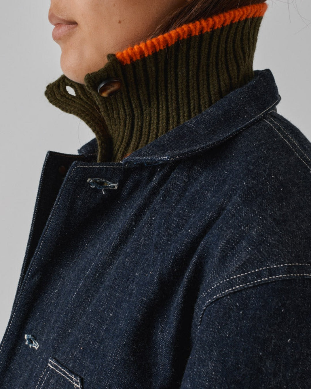 Merci - Mathilde Collar - Olive & Orange