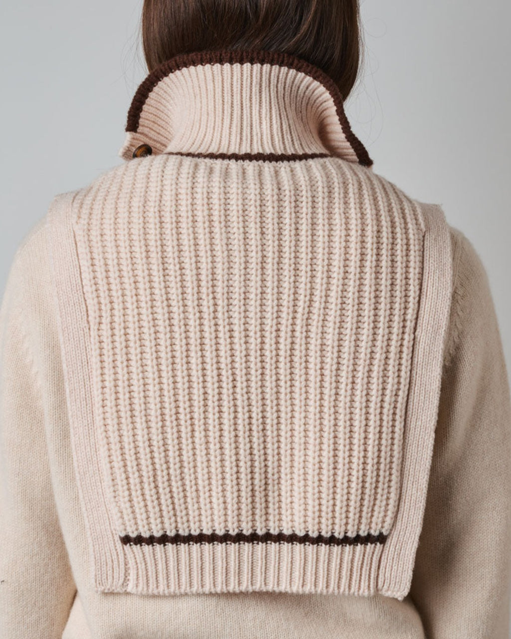 Merci - Mathilde Collar - Off-White & Brown