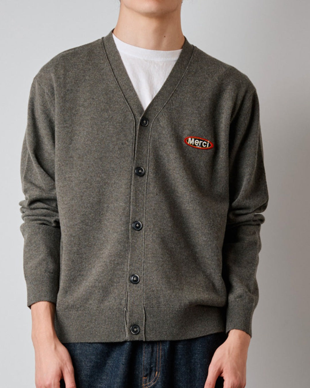 Merci - Cardigan Charlie - Gris