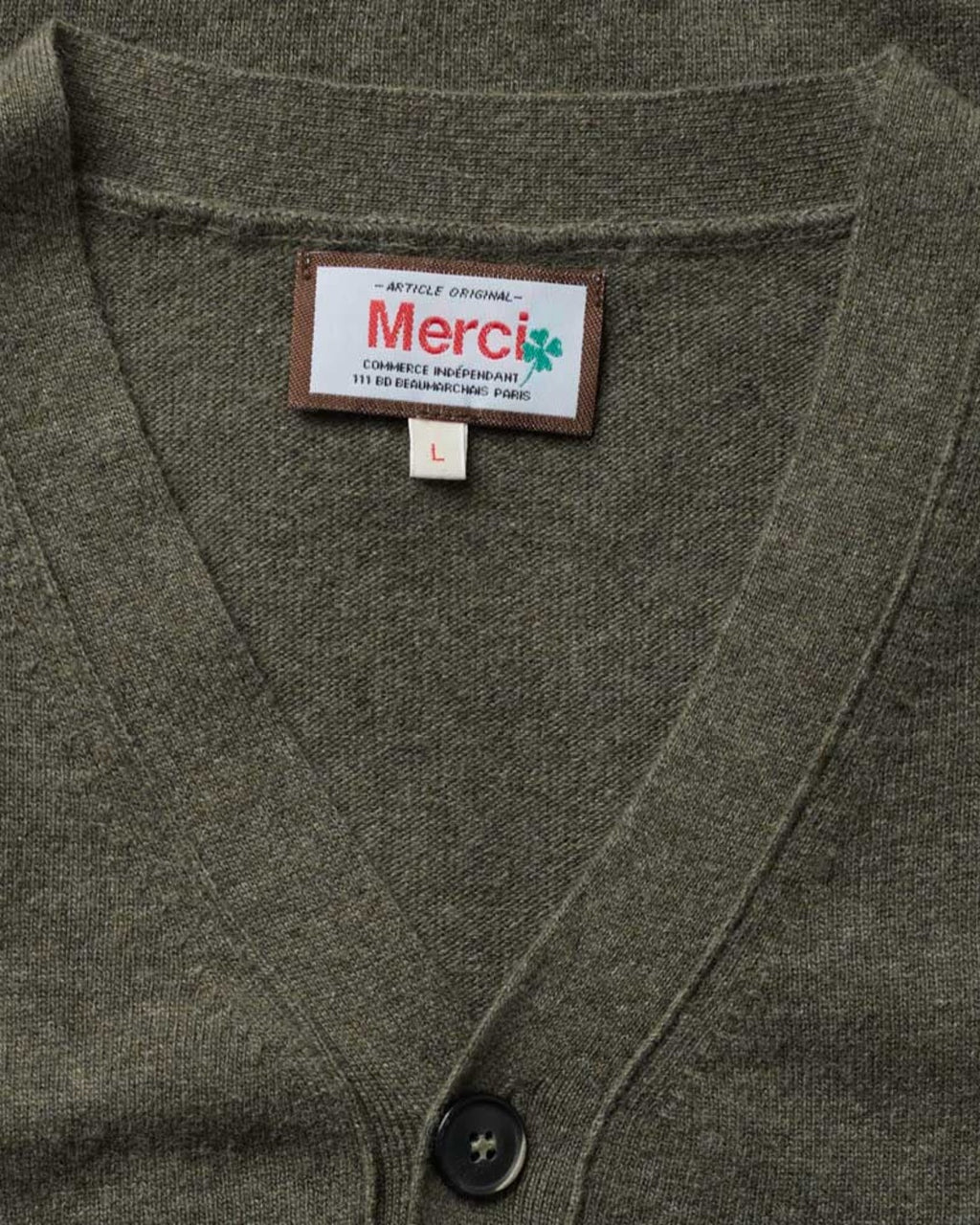 Merci - Cardigan Charlie - Gris