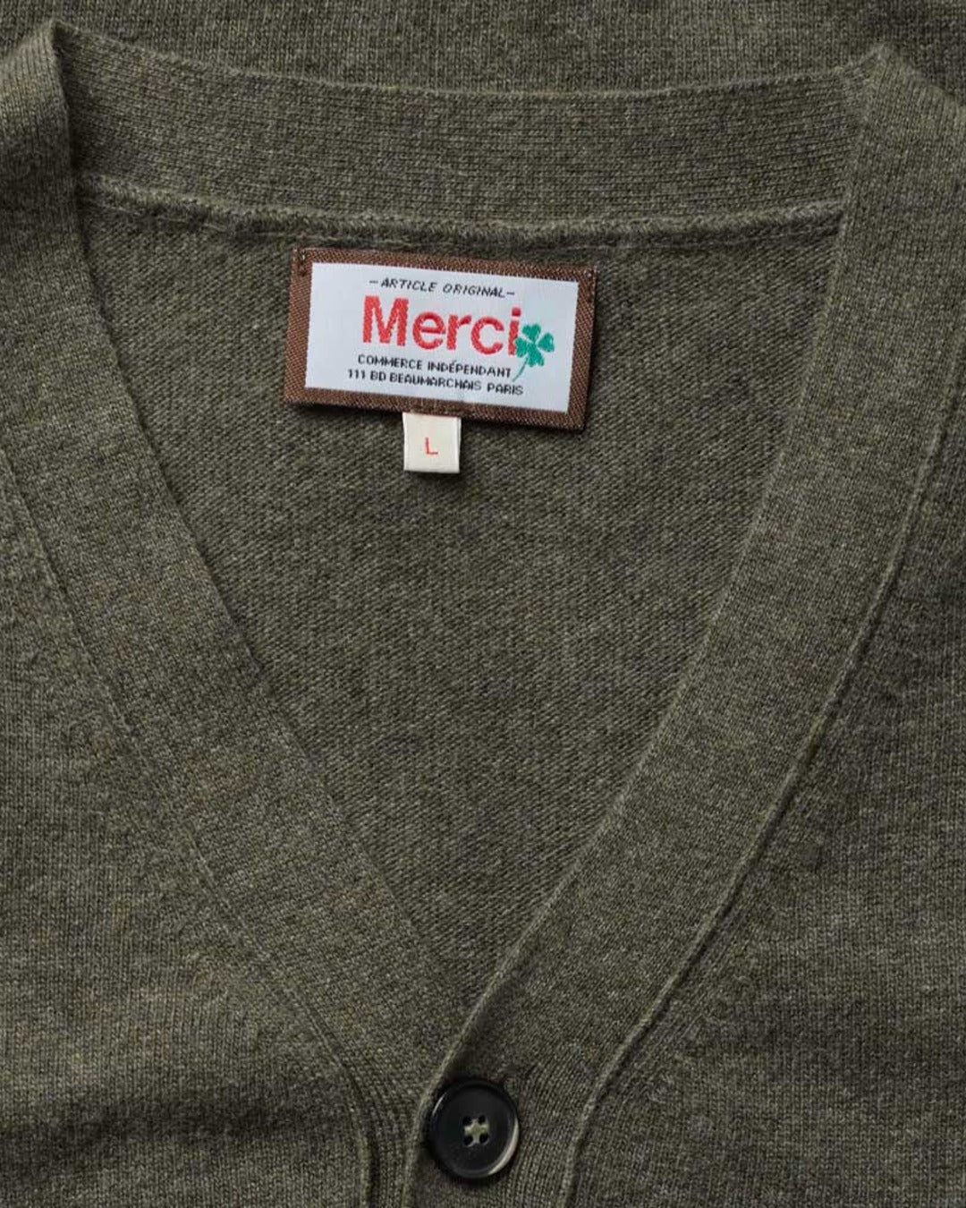 Merci - Cardigan Charlie - Gris
