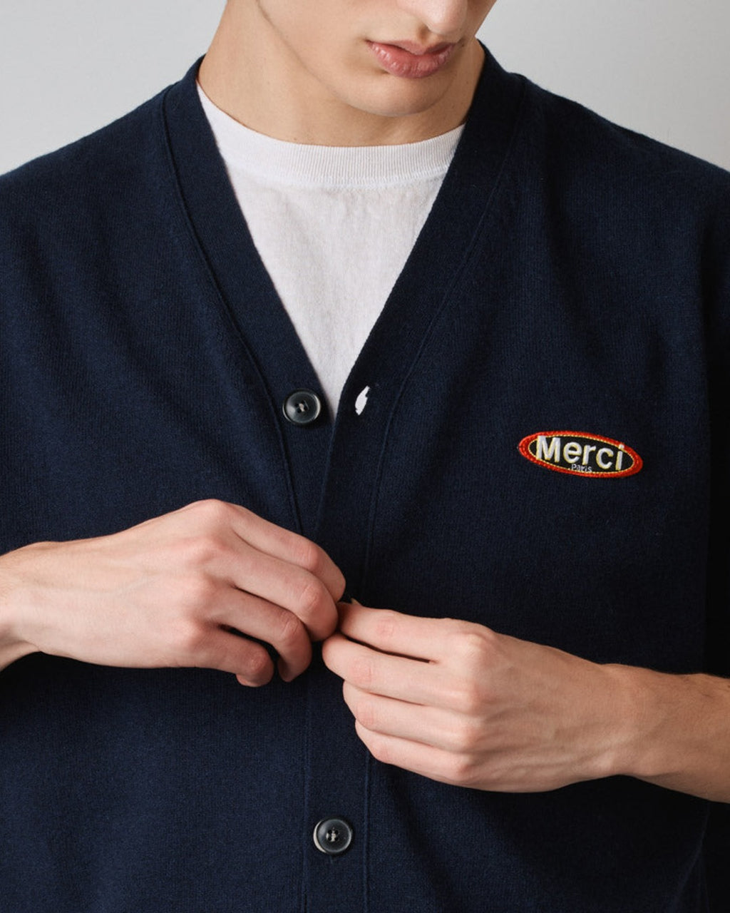 Merci - Cardigan Charlie - Marine