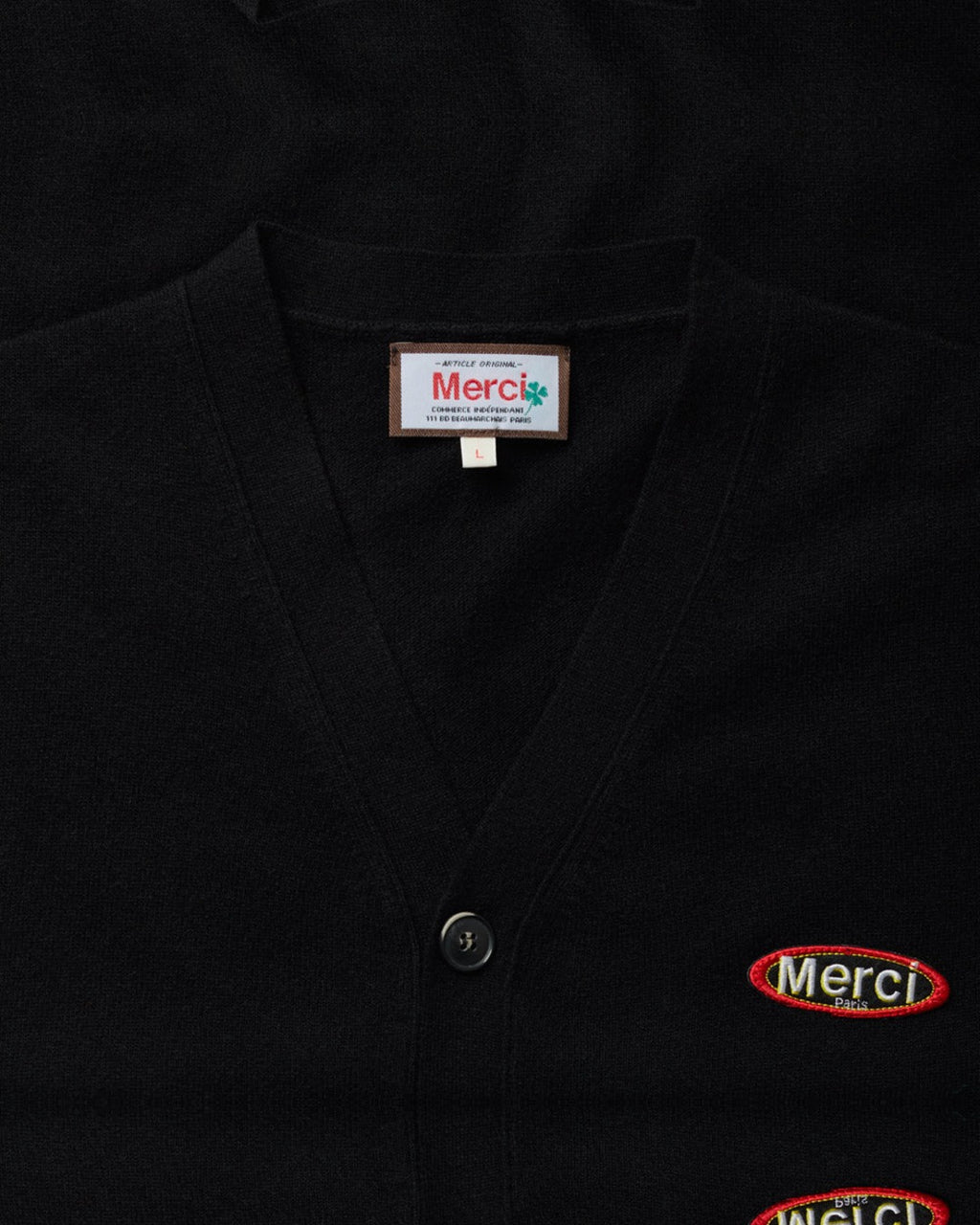 Merci - Charlie Cardigan - Black