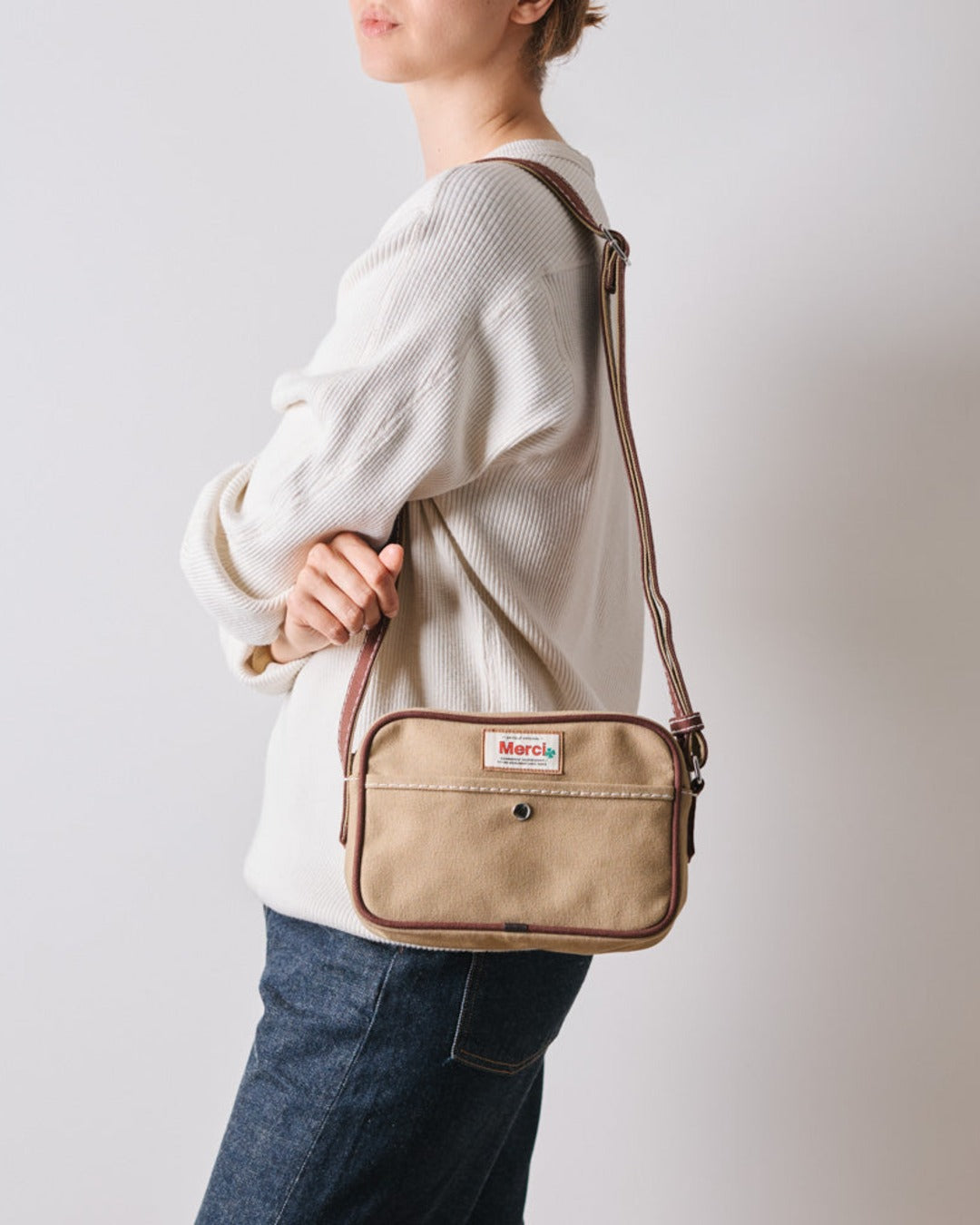 Merci - Candide Reporter Bag - Brown