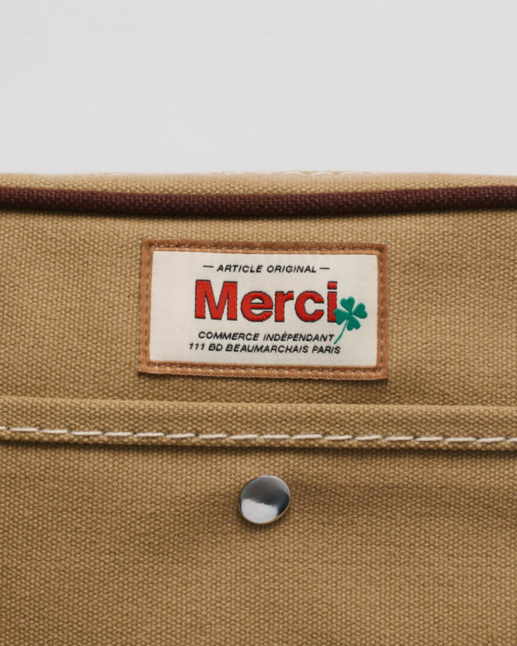 Merci - Sac Candide Reporter - Marron