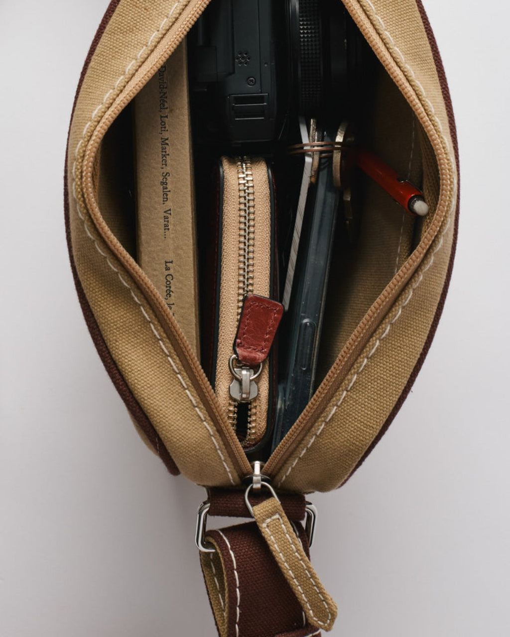 Merci - Sac Candide Reporter - Marron