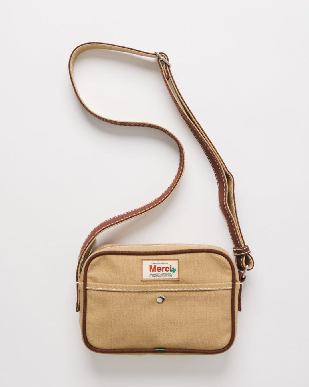 Merci - Sac Candide Reporter - Marron