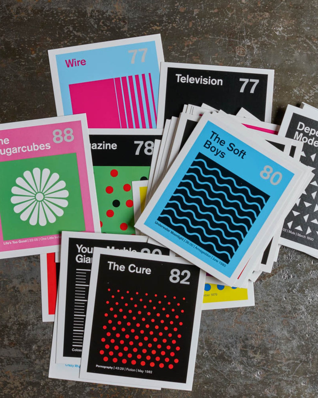 Clarkson Potter - Boîte De Cartes Postales Post-Punk