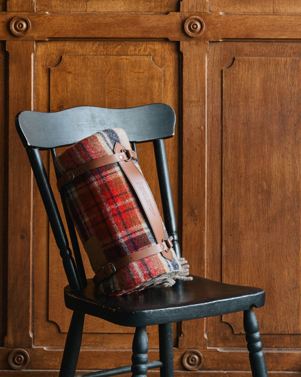 Pendleton - Plaid À Carreaux Rouge & Blanc