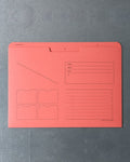 Gongjang - A4 Document Pouch - Coral
