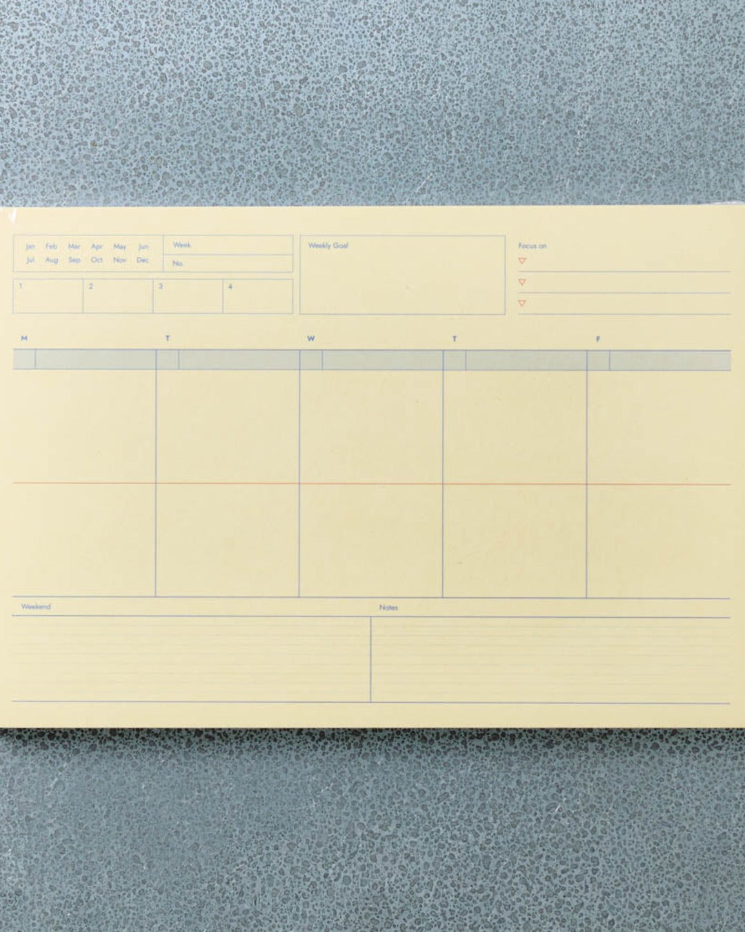 Gongjang - Weekly Planner Notepad
