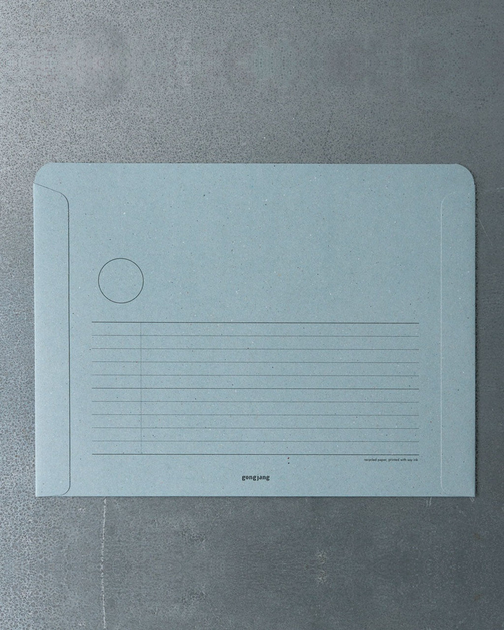 Gongjang - Pochette À Documents A4 - Bleu Ciel