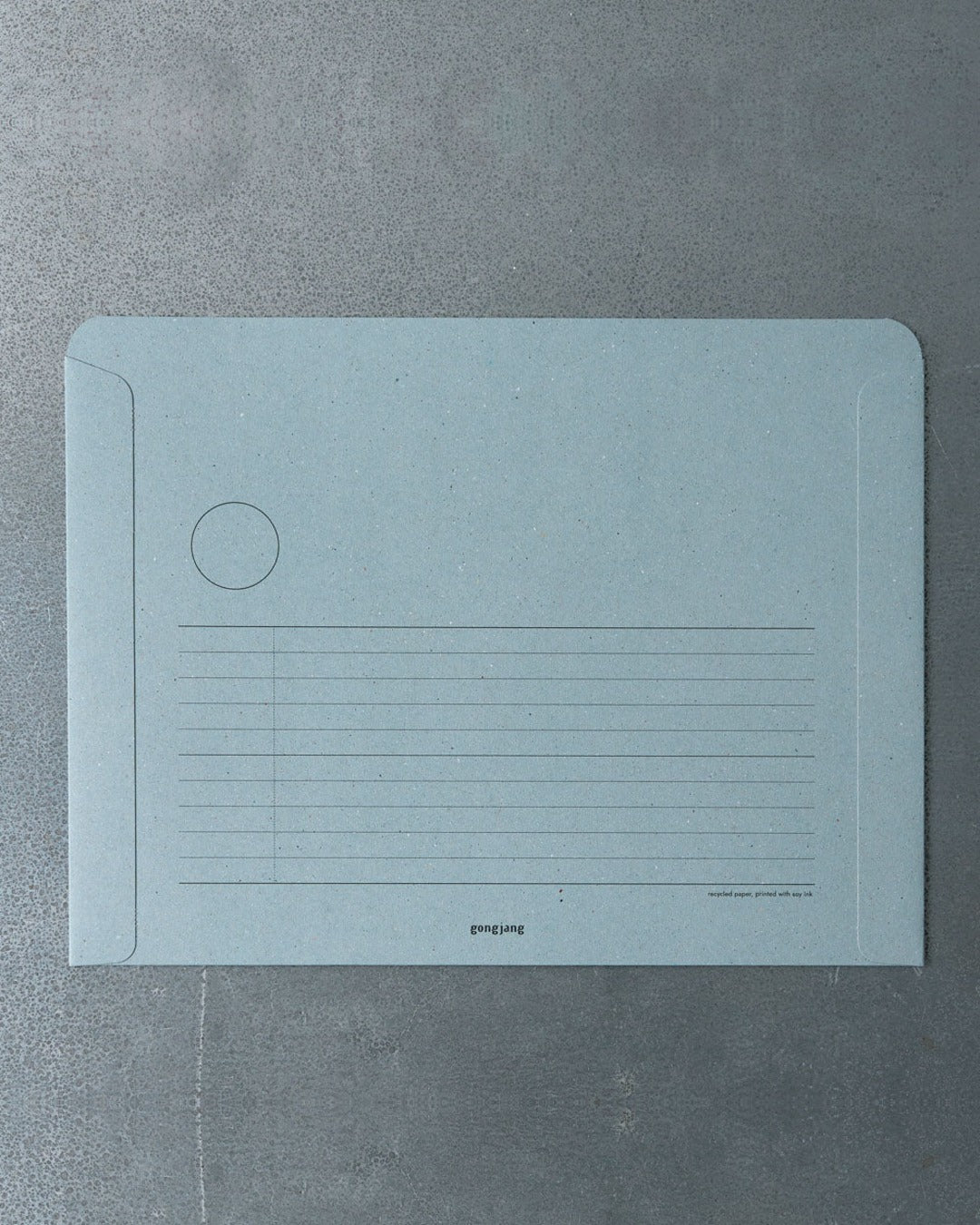 Gongjang - A4 Document Pouch - Sky Blue