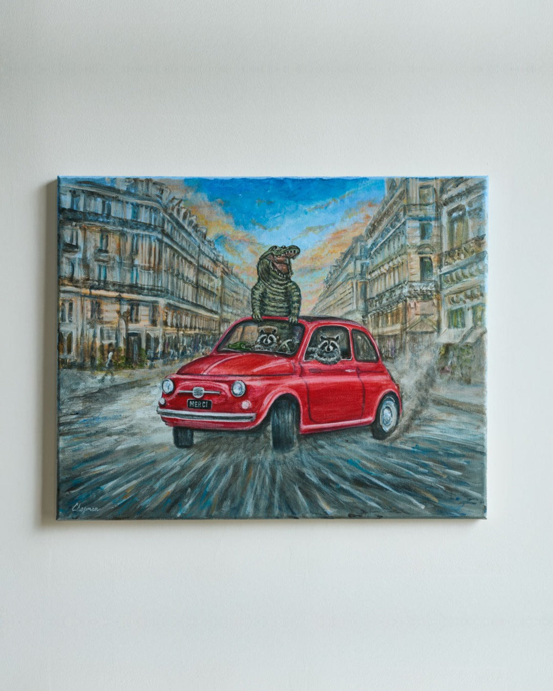 Merci x Travis Chapman - Drifting on the Champs des Elysees
