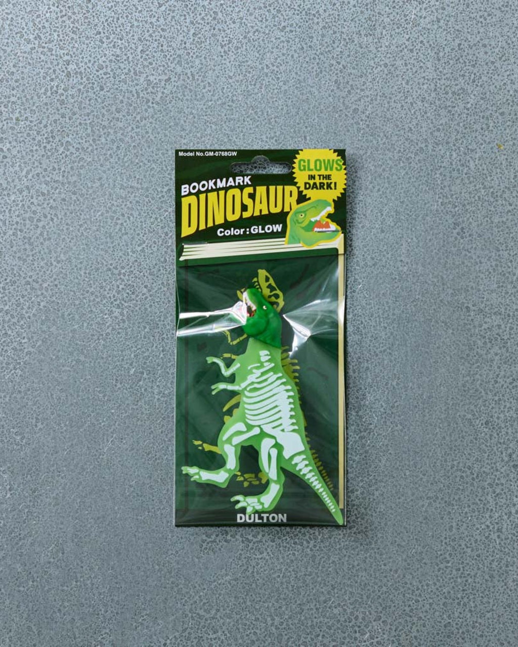 Dulton - Marque Page Phosphorescent Dinosaure