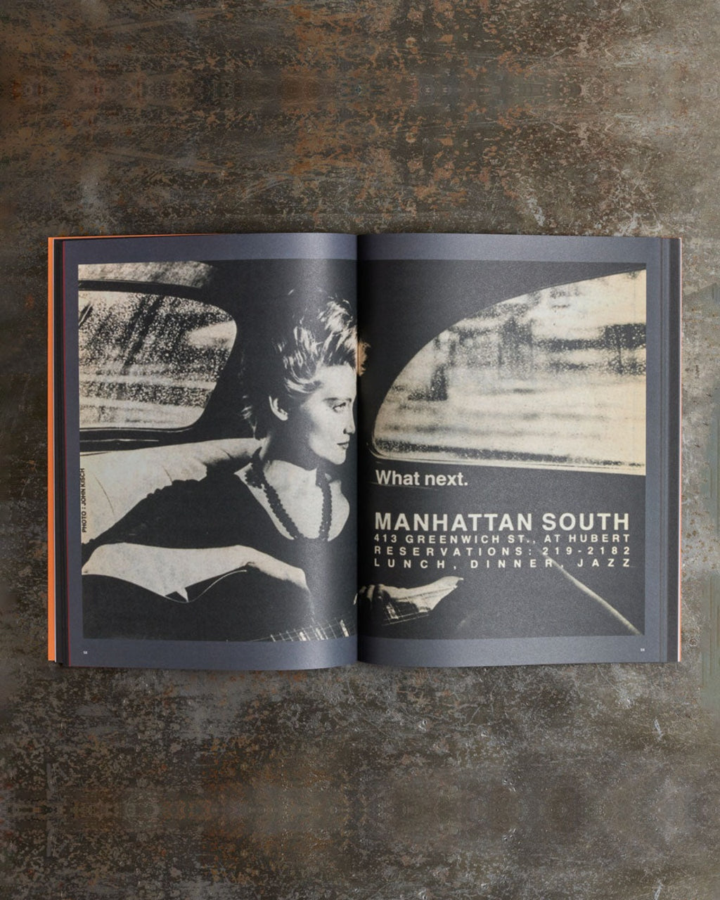 Blurring Books - Book - NYC Restaurant Ads