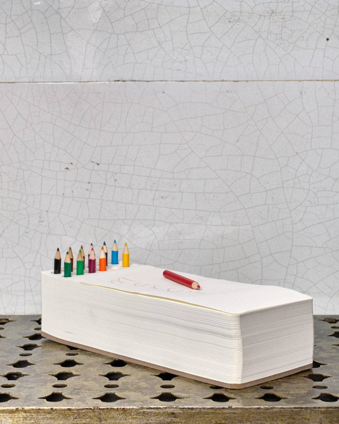 Three By Three - Set - Drawing Pad and Colored Pencils