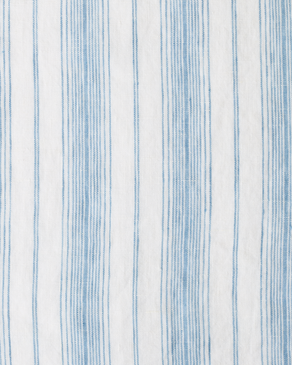 Rayures Toile Bleu Primaire