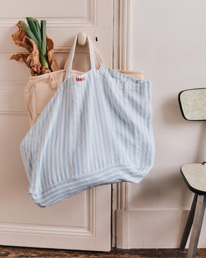 Rayures Pinceau Bleu Primaire