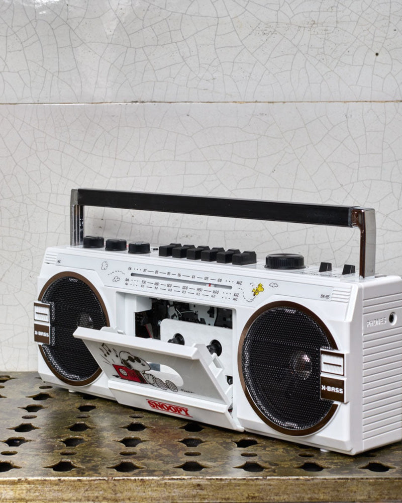 Peanuts X Retrospekt - Gadget Boombox lecteur de cassettes BX85
