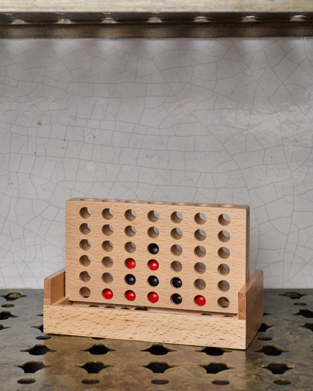 Kikkerland - Jeu Puissance 4 En Bois