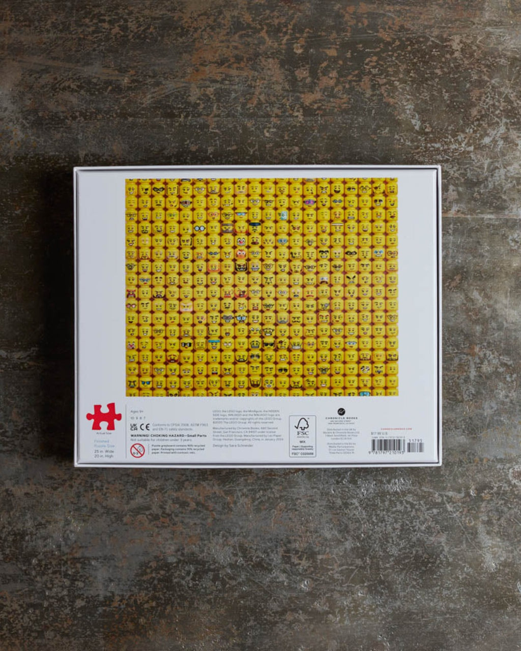 Chronicle Books - Puzzle Visages Lego
