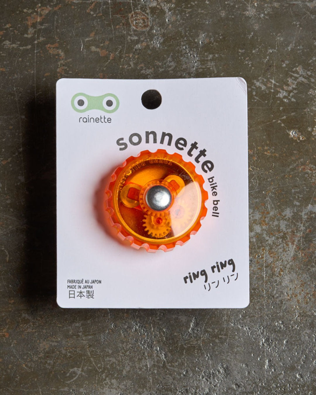 Rainette x Tokyobell - Sonnette Pour Vélo - Orange