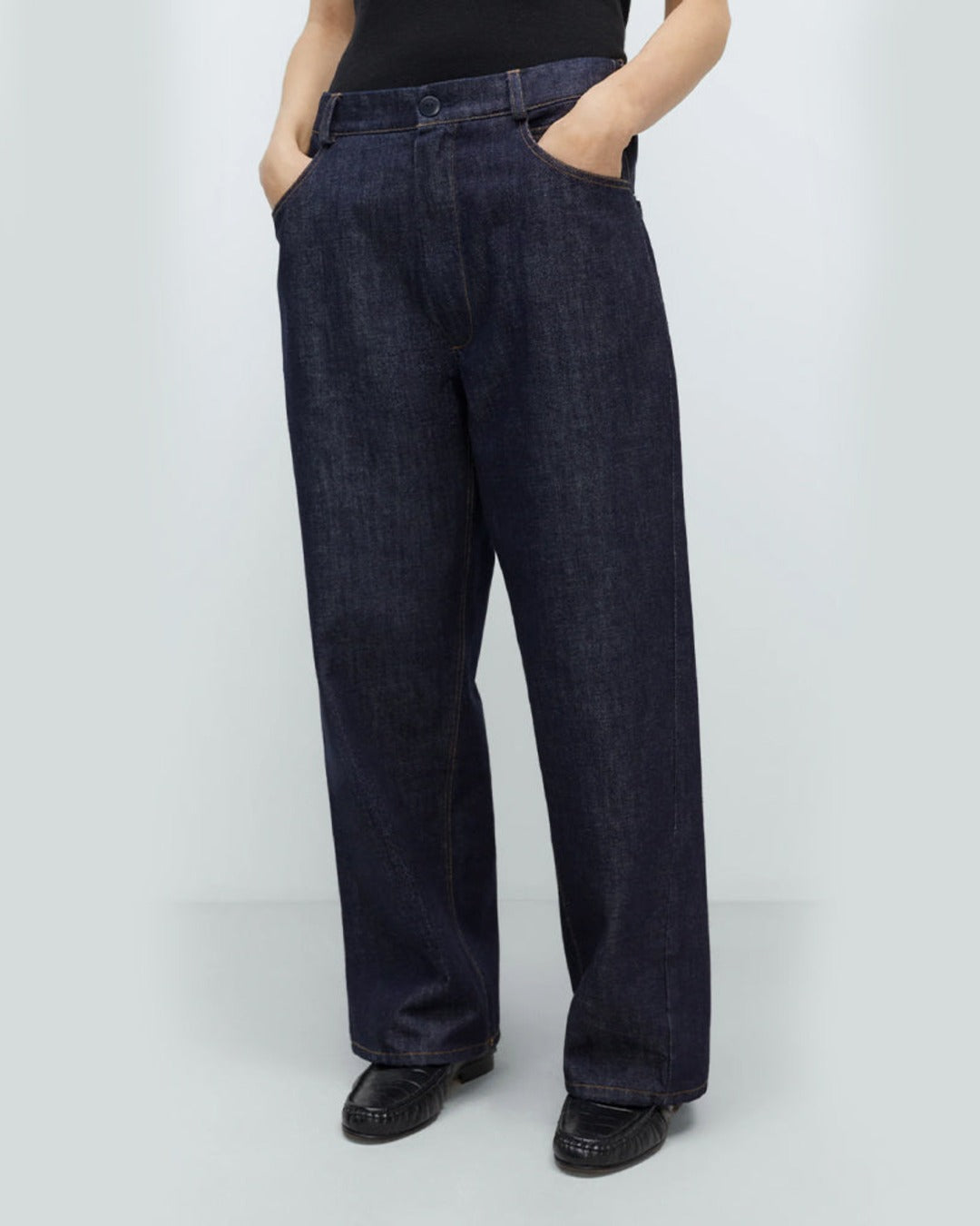 Cordera - Straight Trousers - Indigo
