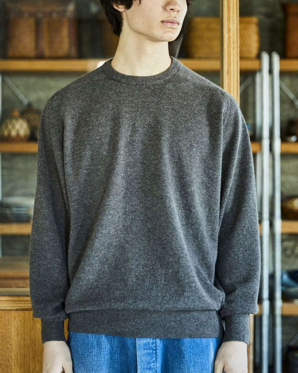 Orslow - Round neck sweater - Brown