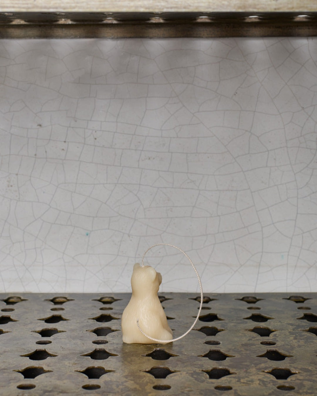 Allgray - Bear Candle - Beige