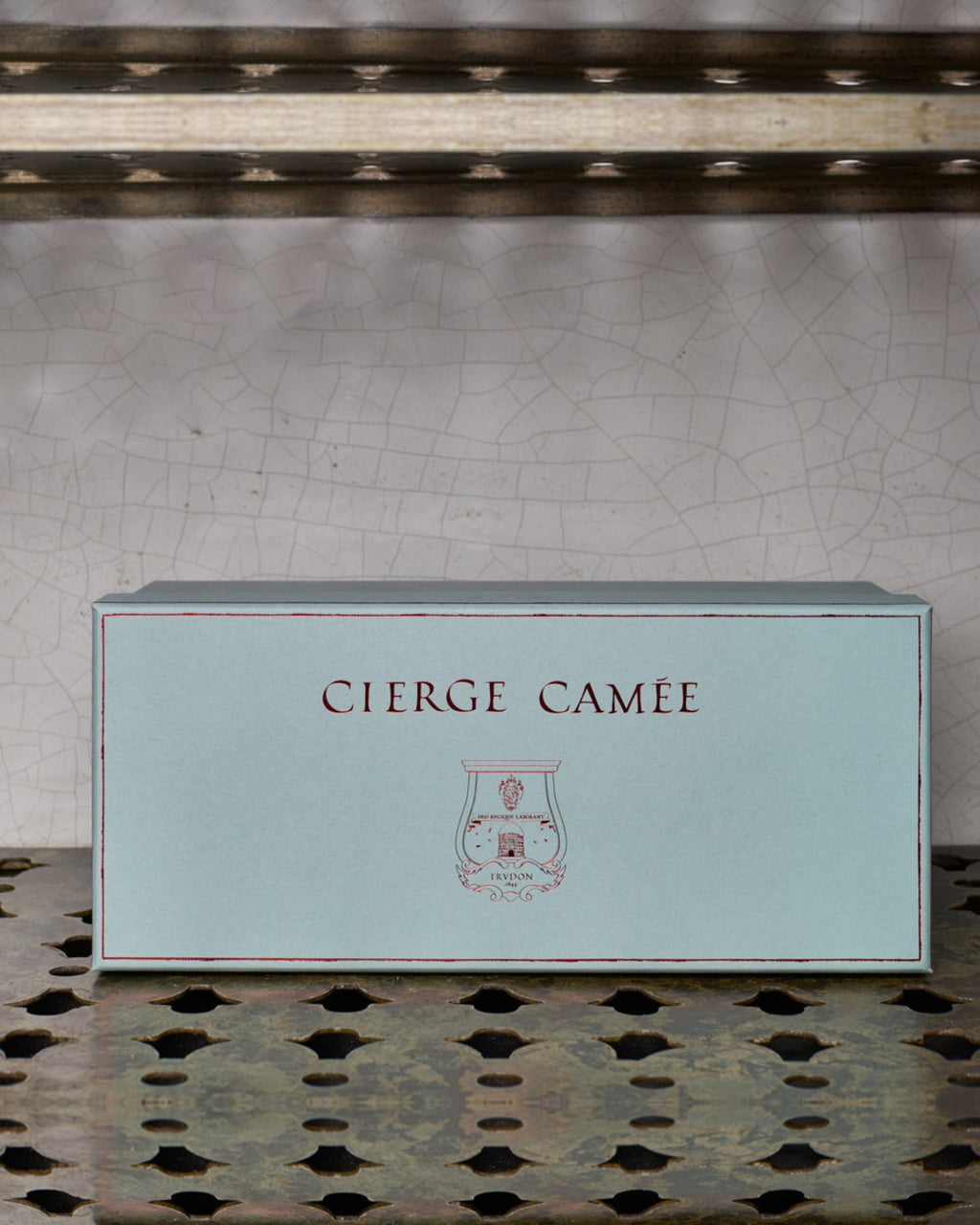 Trudon - Large Cameo Candle - Navy Blue