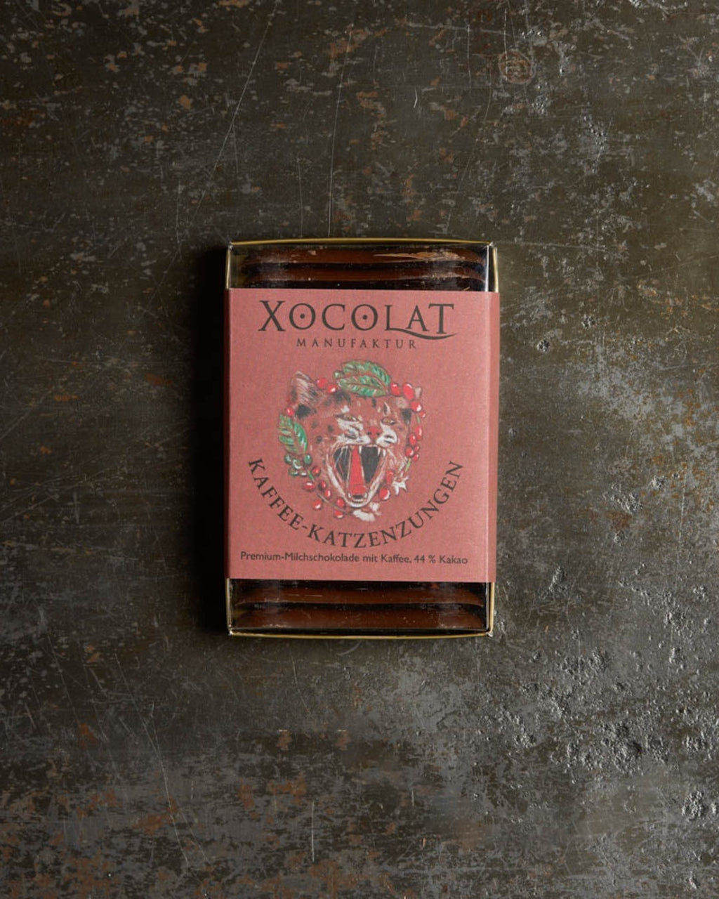 Xocolat Manufaktur - Langue de Chat - Milk Chocolate Coffee