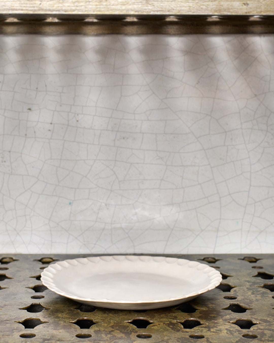 Atelier Sovage - Assiette Marguerite - Blanc