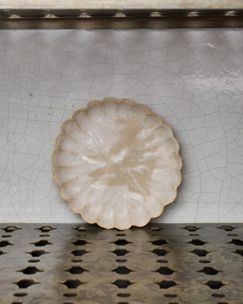 Pauline M - Flower Shell Plate