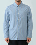Sage de Cret - Chemise Rayée Thomas - Bleu