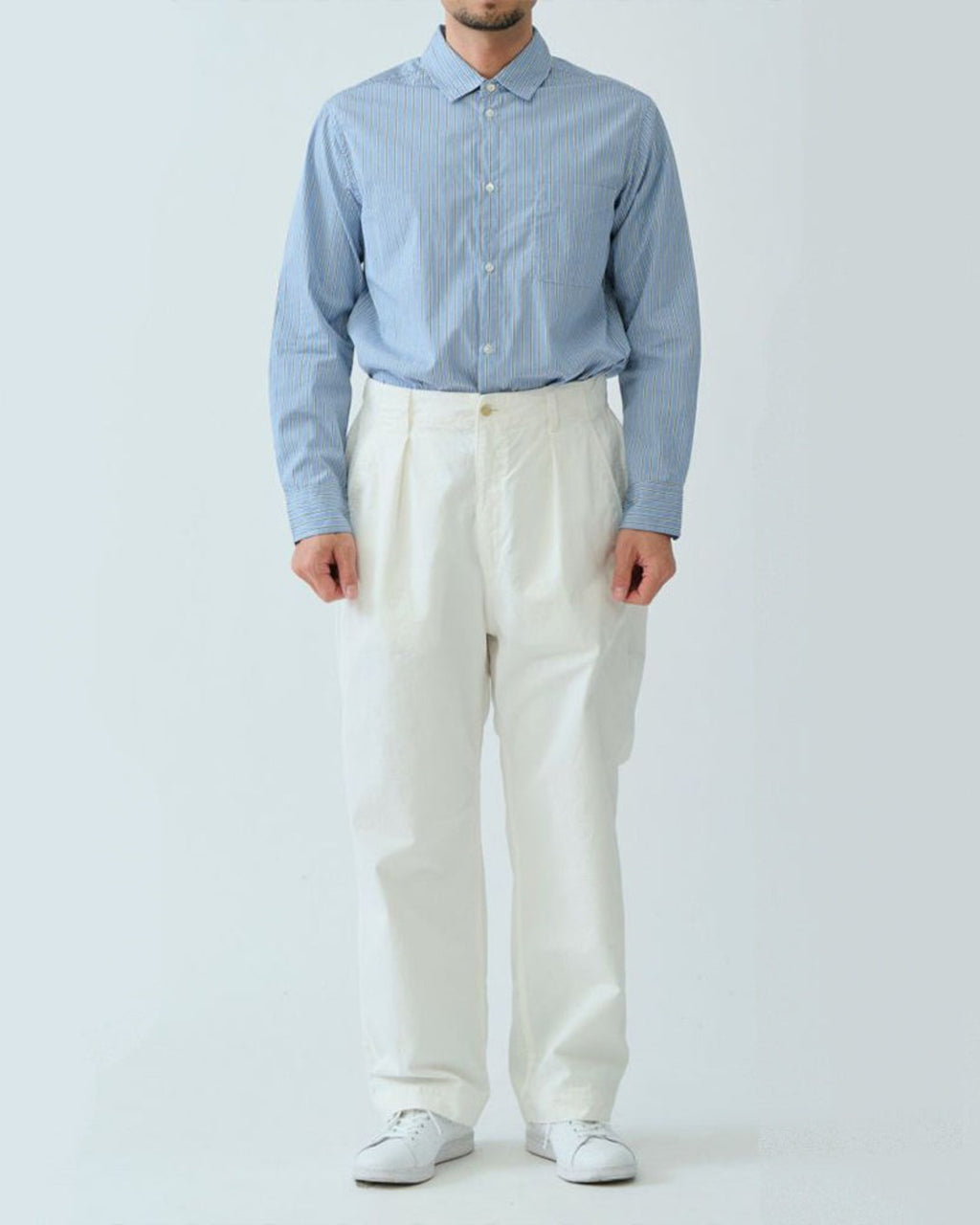 Sage de Cret - Chemise Rayée Thomas - Bleu
