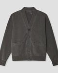 Save Khaki United - Cardigan Terry - Noir