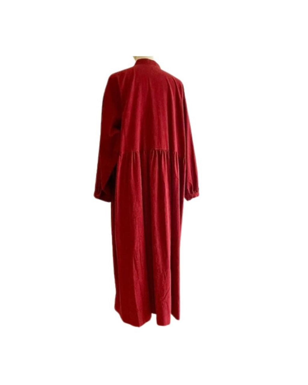 Sarahwear - Farmers Dress in Corduroy - Red