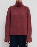 Christian Wijnants - Pull Côtelé Manches Marteau - Merlot
