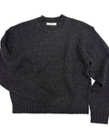 6397 - High Crew Neck Sweater - Charcoal