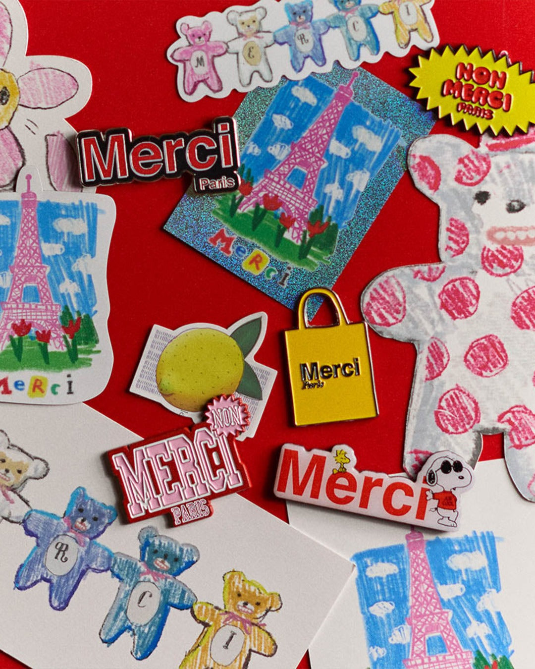 Merci x Shia Mcshia - Magnet Oursons