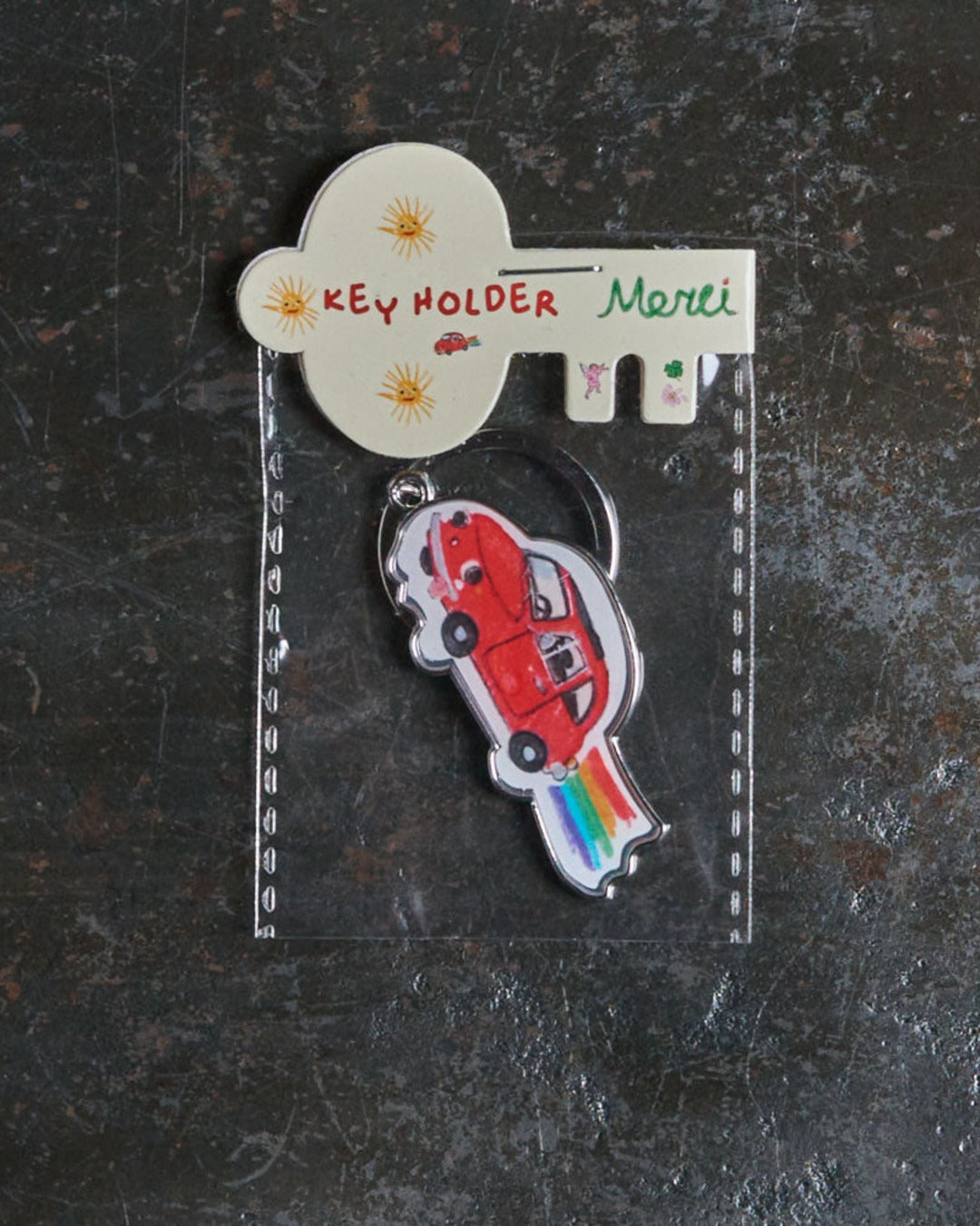 Merci x Shia Mcshia - Fiat 500 Keychain