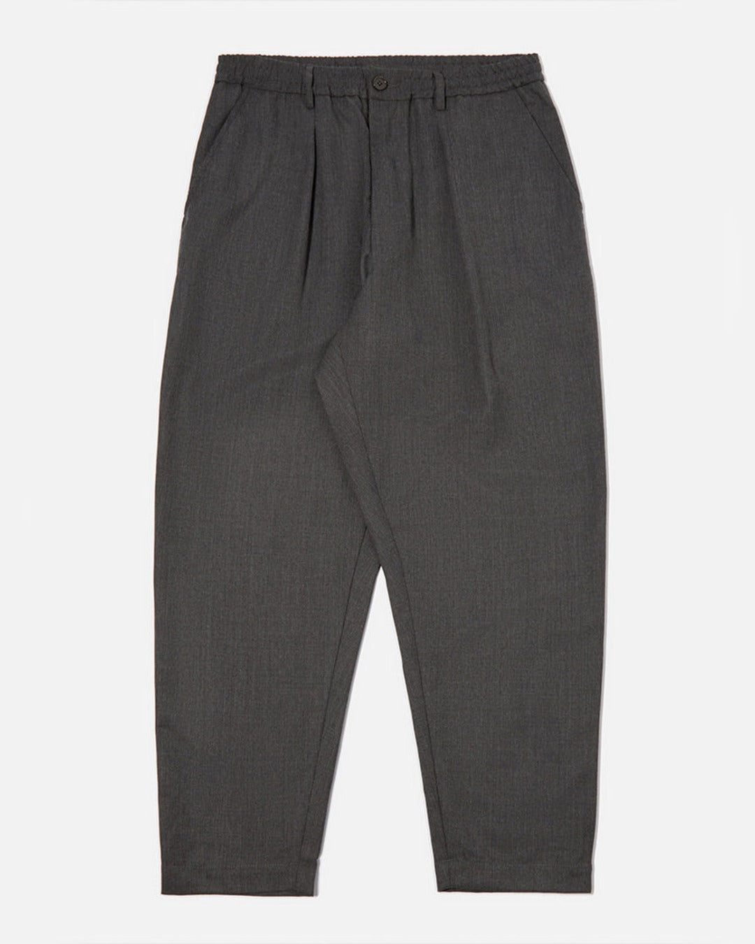 Universal Works - Pleated Pants - Charcoal
