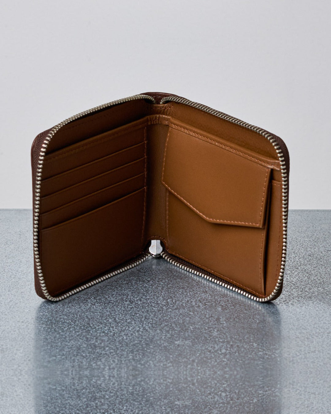 Merci - Zip Wallet - Chocolate