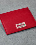 Merci - Flat Card Holder - Red