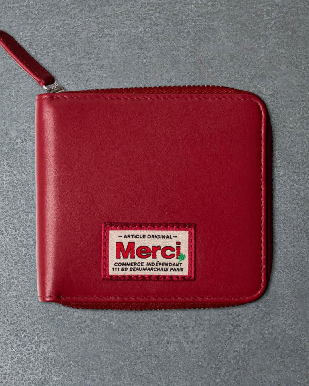 Merci - Zip Wallet - Red