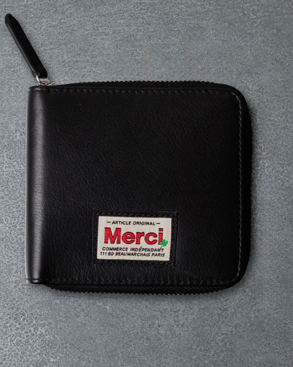 Merci - Zip Wallet - Black